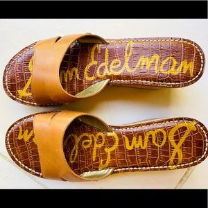 Sam Edelman light brown leather size 8 1/2. Only worn a few times.